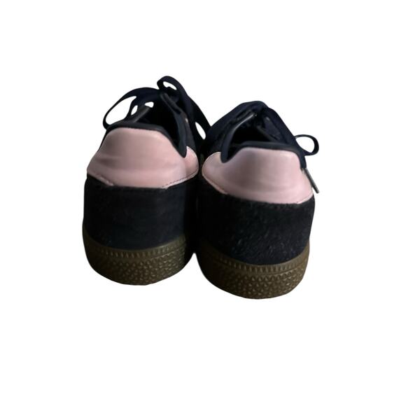 Adidas Unisex girls Kids' Navy Pink Campus 00S 3 Stripes Lace Up Sneakers Size 1 - Picture 7 of 12